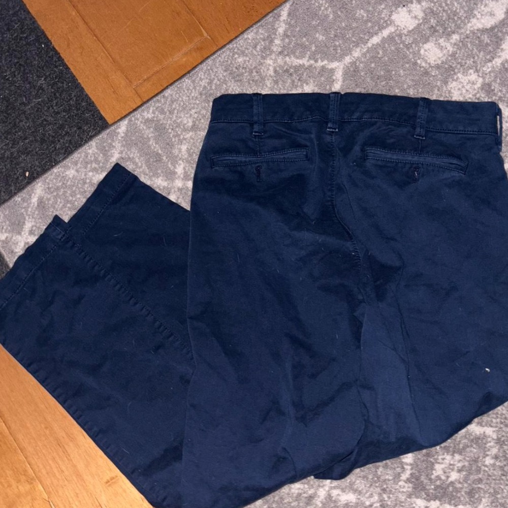 Men's Navy Pants EXPRESS 28x30 slim fit